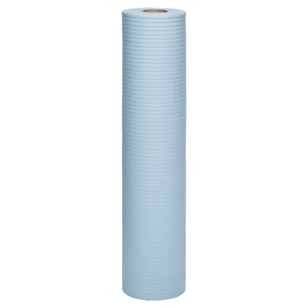 WYPALL® X50 Large Blue Roll Wipers (4193), Large Wipes, 3 Rolls / Case, 70m / Roll (210m) - 99104193