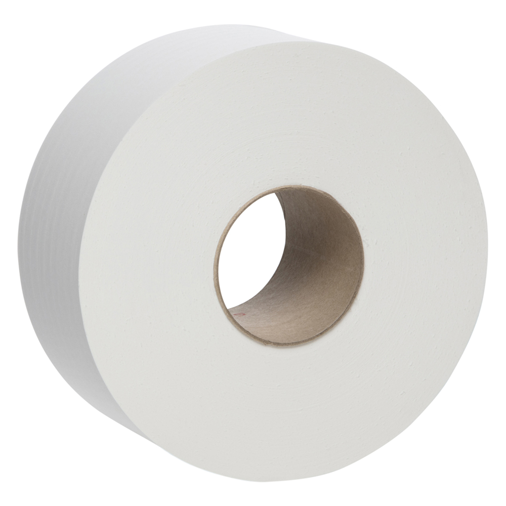 SCOTT® Compact Jumbo Roll Toilet Tissue (5748), 1 Ply, 6 Rolls / Case, 600m / Roll (3,600m) - S050424823