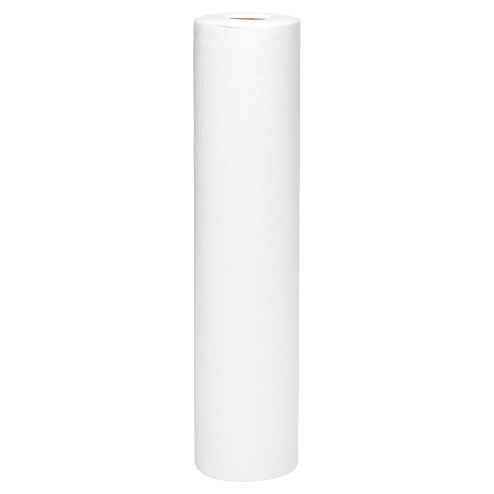 SCOTT® Control Disposable Bedsheet Roll (94260), White Bed Cover, 6 Rolls / Case, 80m / Roll (480m) - S057551989