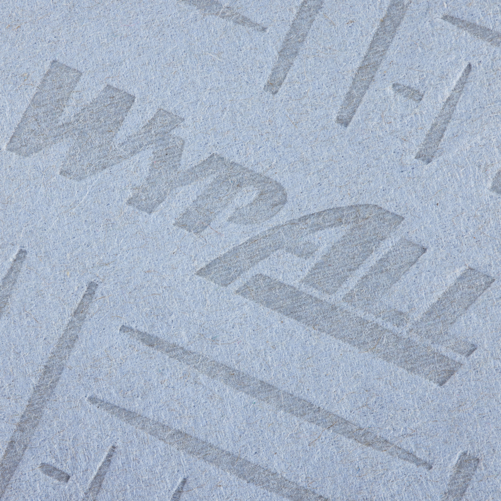 WypAll® L20 blaue Papierreinigungstücher für Reinigung und Wartung 7298 – 2-lagige Rolle mit Zentralentnahme – 1 blaue Rolle x 400 Papierreinigungstücher - 7298