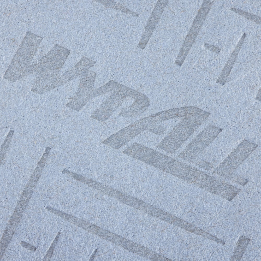 WypAll® L20 Cleaning and Maintenance Blue Wiping Paper 7298 - 2 Ply Centrefeed Roll - 1 Blue Roll x 400 Paper Wipers (400 Wipers Total) - 7298
