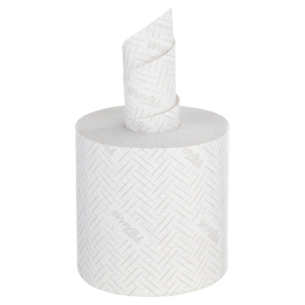 WypAll® L20 Wischtücher für Reinigung und Wartung 7299 – 2-lagige Rollen Papierwischer mit Zentralentnahme – 2 Wischrollen x 400 Reinigungstücher (insges. 800) - 7299