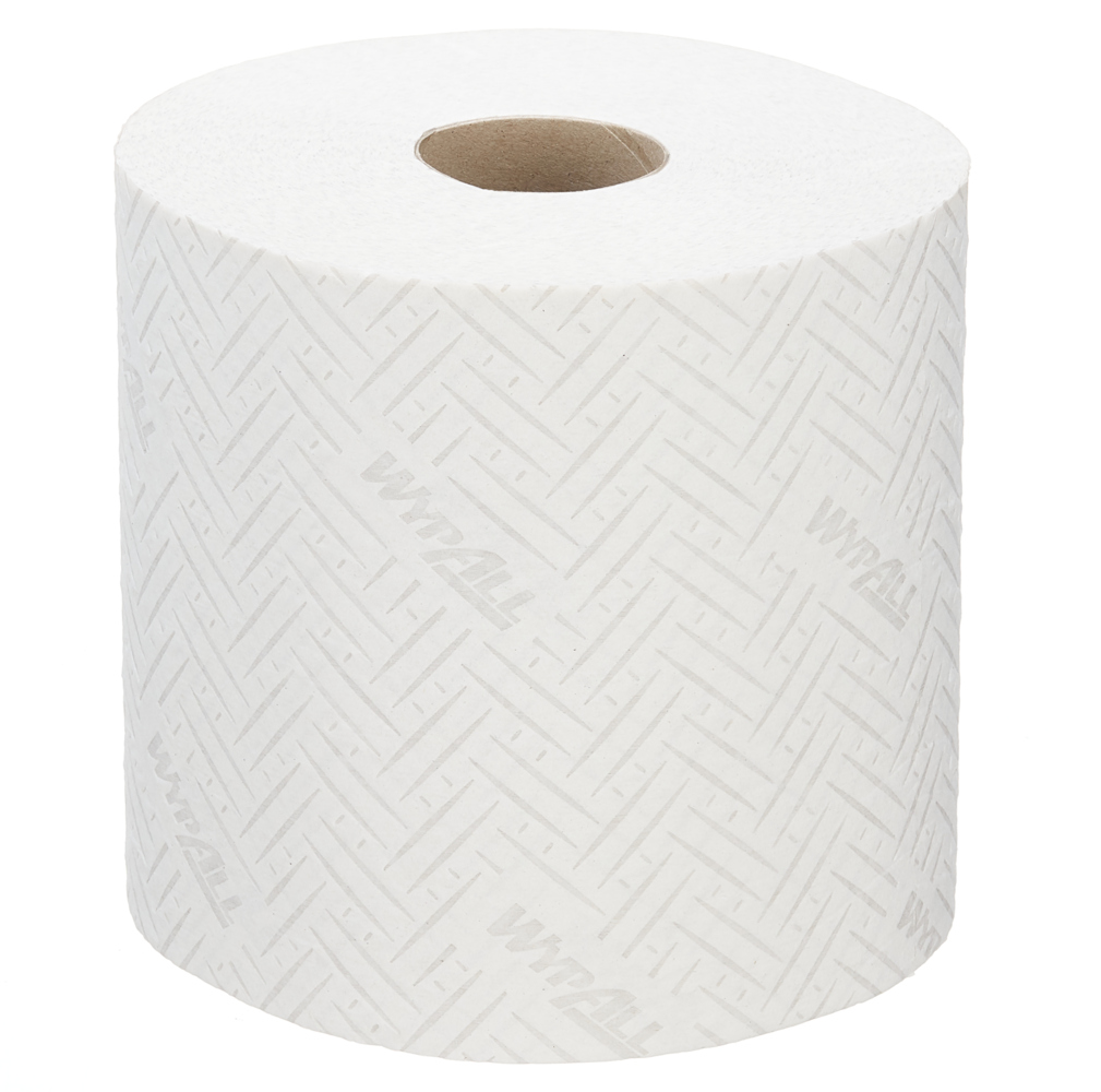 WypAll® L20 Wischtücher für Reinigung und Wartung 7299 – 2-lagige Rollen Papierwischer mit Zentralentnahme – 2 Wischrollen x 400 Reinigungstücher (insges. 800) - 7299