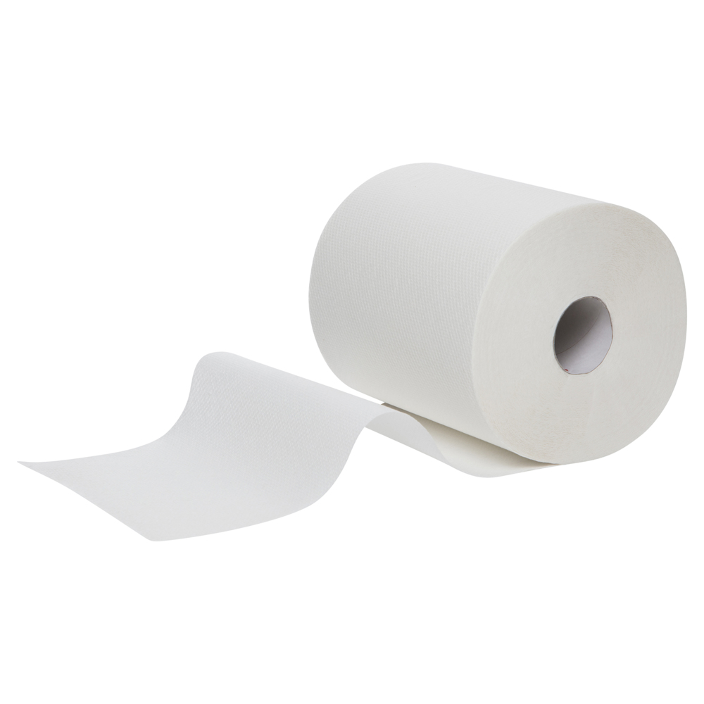 SCOTT® Roll Towel (4419), White Roll, 16 Rolls / Case, 100m / Roll (1,600m) - S050058503