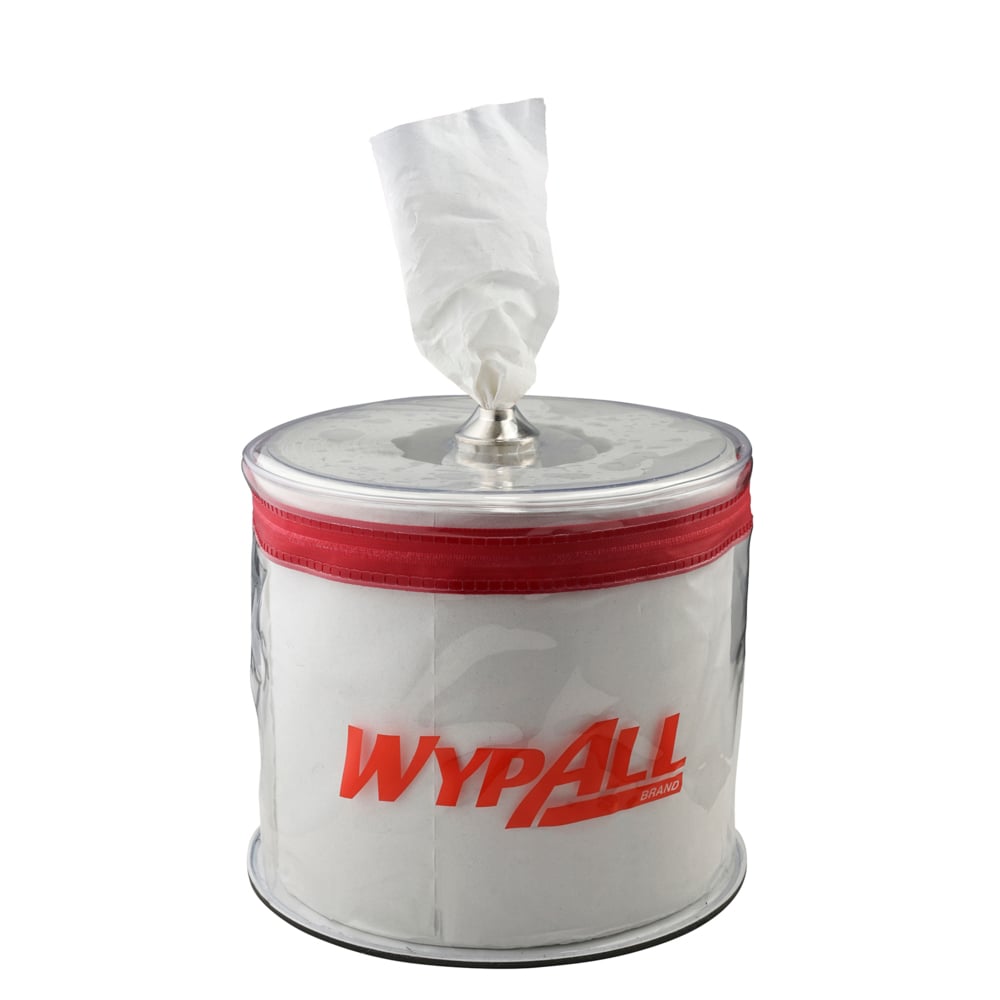 WypAll® Tabletop Dispenser (26300), Clear, 10 Units / Case, 1 Dispenser / Pack (10 Dispensers) - 26300