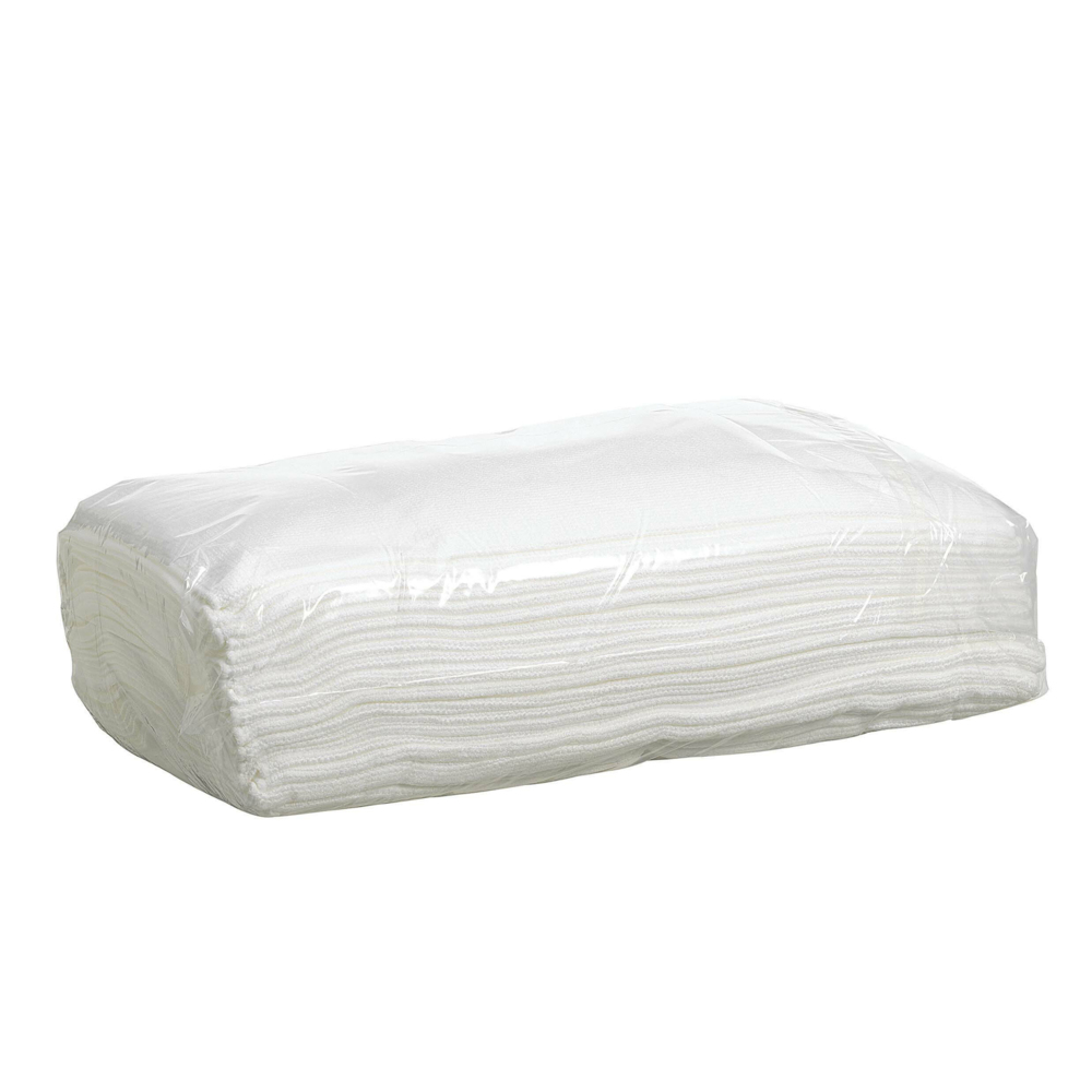 Kimtech® Auto Surface Preparation Microfibre Cloths 38715 - 1 x 25 white cloths (box contains 1 pack) - 38715