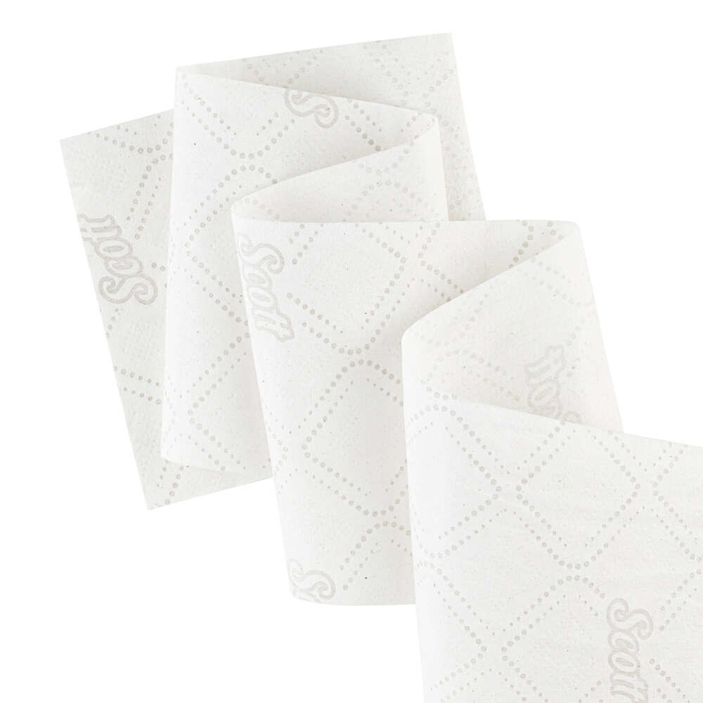Scott® Essential™ Jumbo Toilet Roll 8512 - Jumbo Roll Toilet Tissue - 12 Rolls x 526 2 Ply Toilet Paper Sheets (2,400m total) - 8512