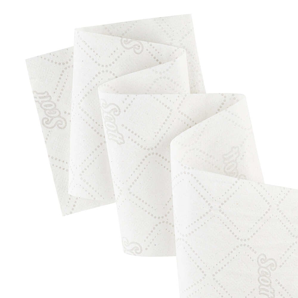 Rouleau de papier toilette Jumbo Scott® Essential™ 8512 - Rouleau de papier toilette Jumbo - 12 rouleaux de 526 feuilles de papier toilette 2 épaisseurs (2 400 m au total) - 8512