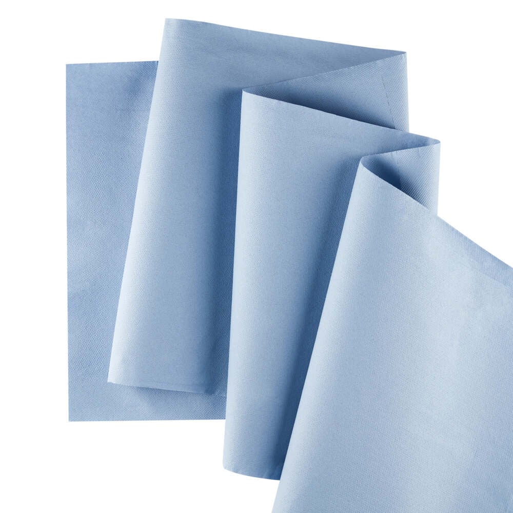 Essuyeur en papier bleu WypAll® L30 7359 pour le nettoyage et l'entretien - Maxi bobine bleue extra large et longue - 1 bobine bleue x 1 000 essuyeurs en papier bleu à 3 épaisseurs - 7359