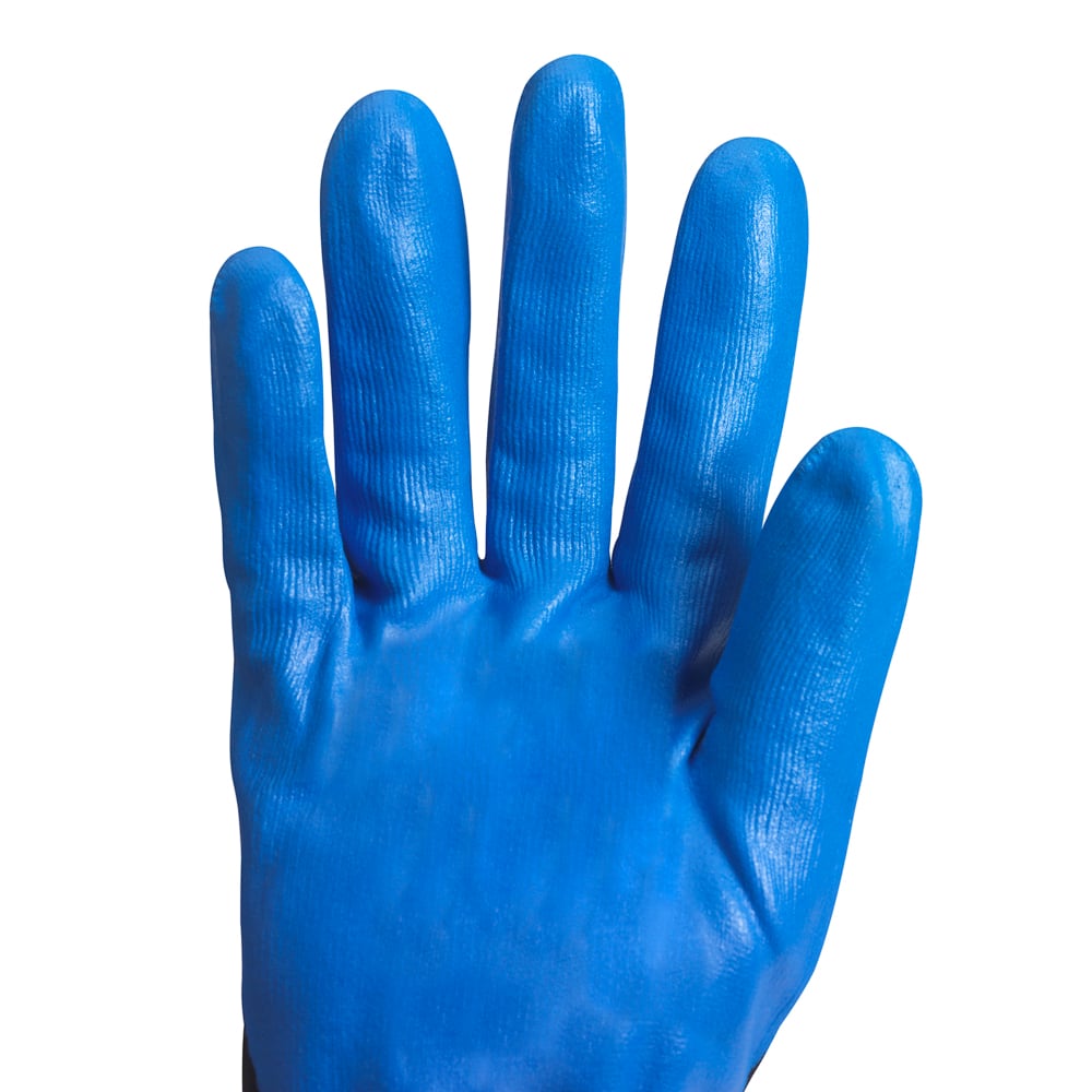 Gants de forme anatomique KleenGuard® G40 Nitrile lisse 13834 - Bleu, taille 8, 5 x 12 paires (120 gants) - 13834