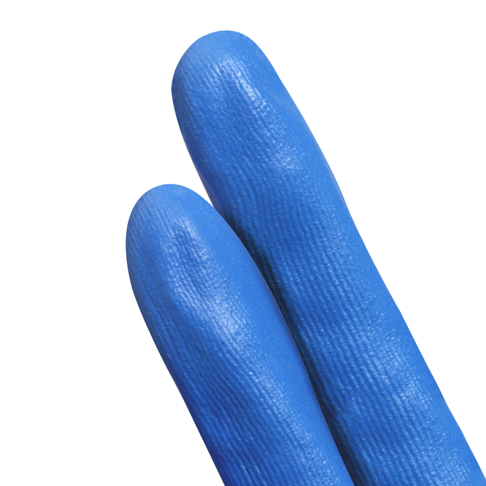 Gants de forme anatomique KleenGuard® G40 Nitrile lisse 13834 - Bleu, taille 8, 5 x 12 paires (120 gants) - 13834