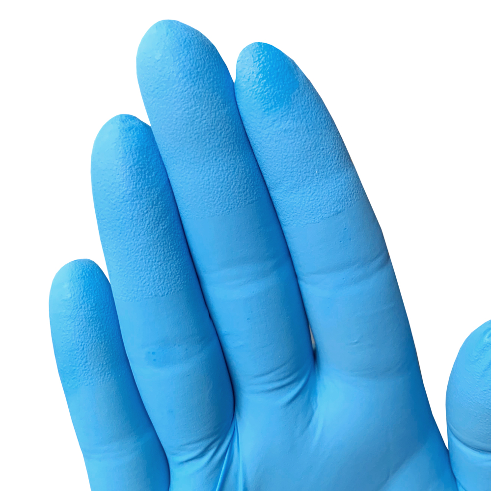 KleenGuard® G10 Flex™ Blue Nitrile Gloves 54333 - Tactile Disposable Gloves - 10 Boxes x 100 Blue, M, PPE Gloves (1,000 Total) - 54333