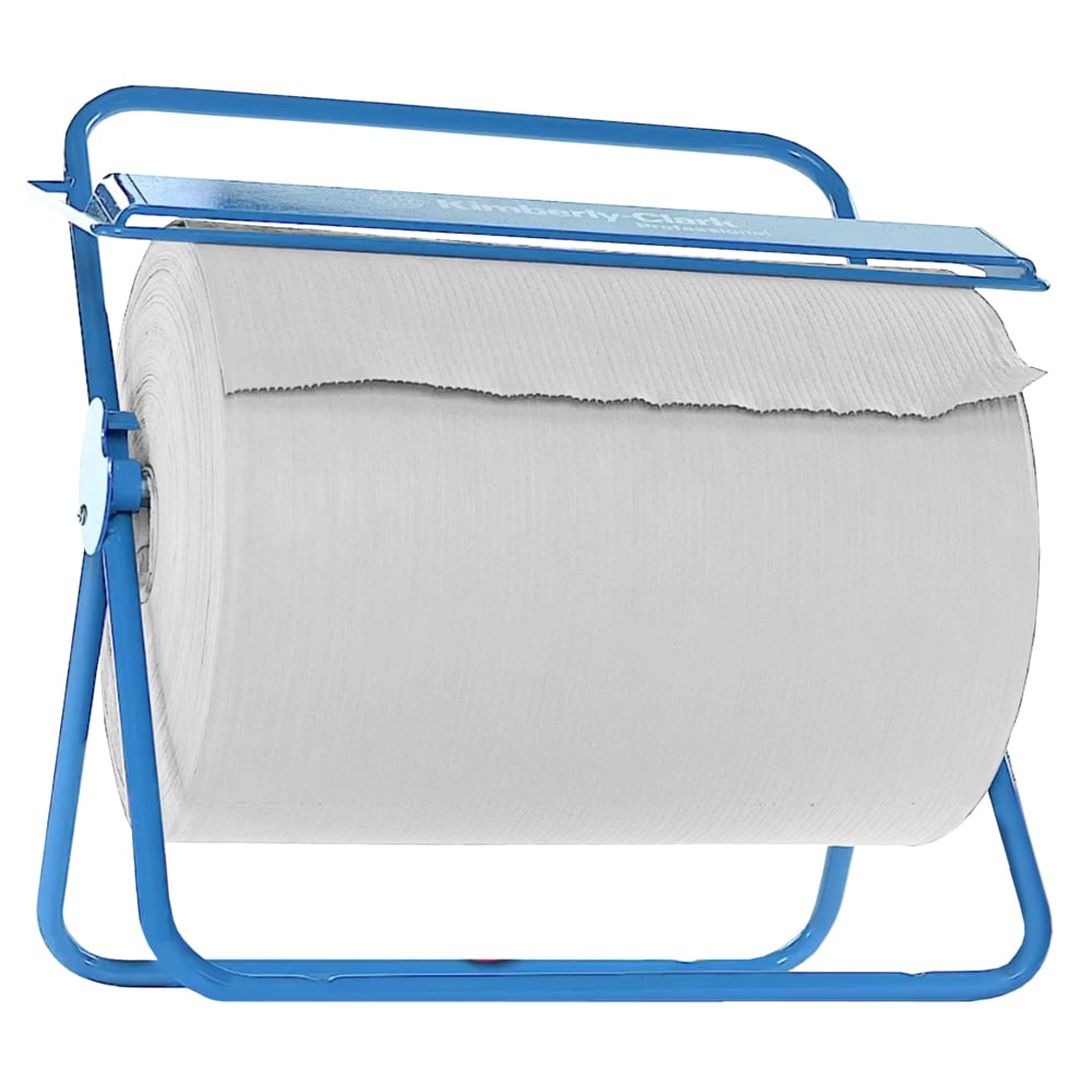 WypAll® X80 Power Clean™ Cloths 8377 - Reusable Cleaning Cloths - 1 Large Wiper Roll x 475 White Absorbent Cloths - 8377