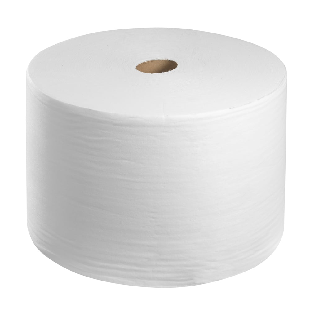 WypAll® X50 General Clean™ Cloths 8356 - Reusable Cleaning Cloths - 1 Jumbo Roll x 1,100 White Industrial Wipers - 8356