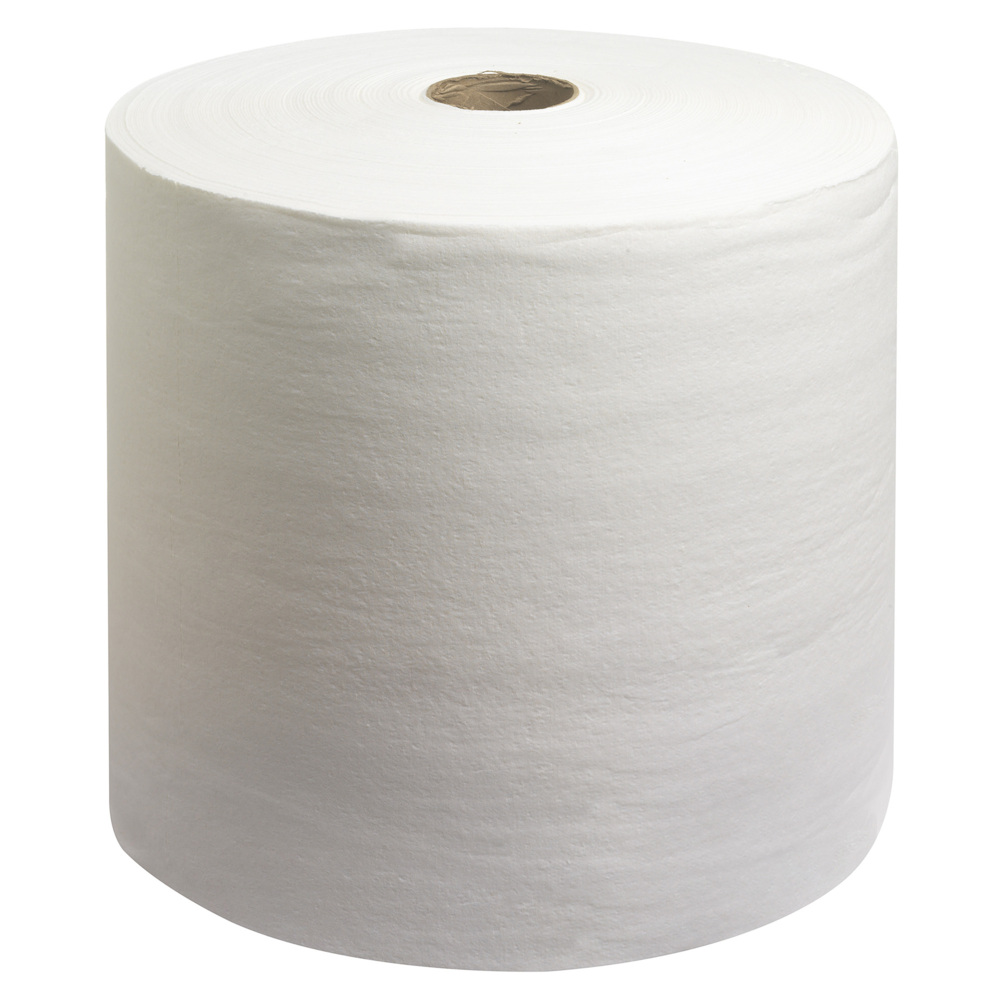 WypAll® L40 Wischtücher auf der Großrolle 7454 - 1 Rolle mit 950 weißen, 1-lagigen Tüchern - 7454