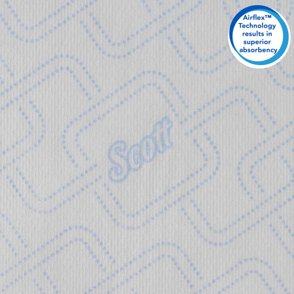 Scott® Control™ Slimroll™ Rolhanddoeken 6623 - Handdoeken voor eenmalig gebruik - 6 rollen x 165 m witte papieren handdoeken (990 m in totaal) - 6623