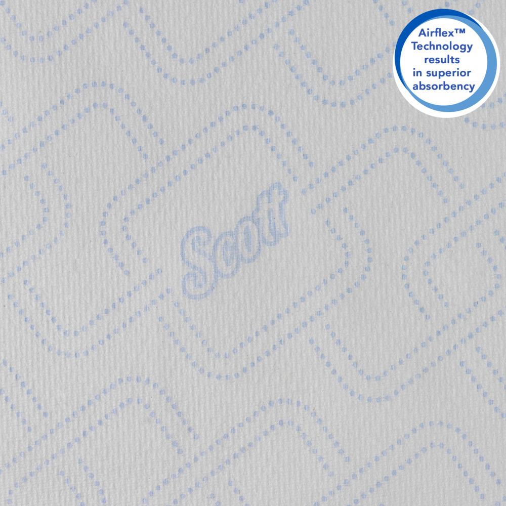Scott® Control™ Handdoeken op rol 6622 - Papieren handdoeken voor eenmalig gebruik - 6 rollen x 300 m witte papieren handdoeken (1800 m in totaal) - 6622