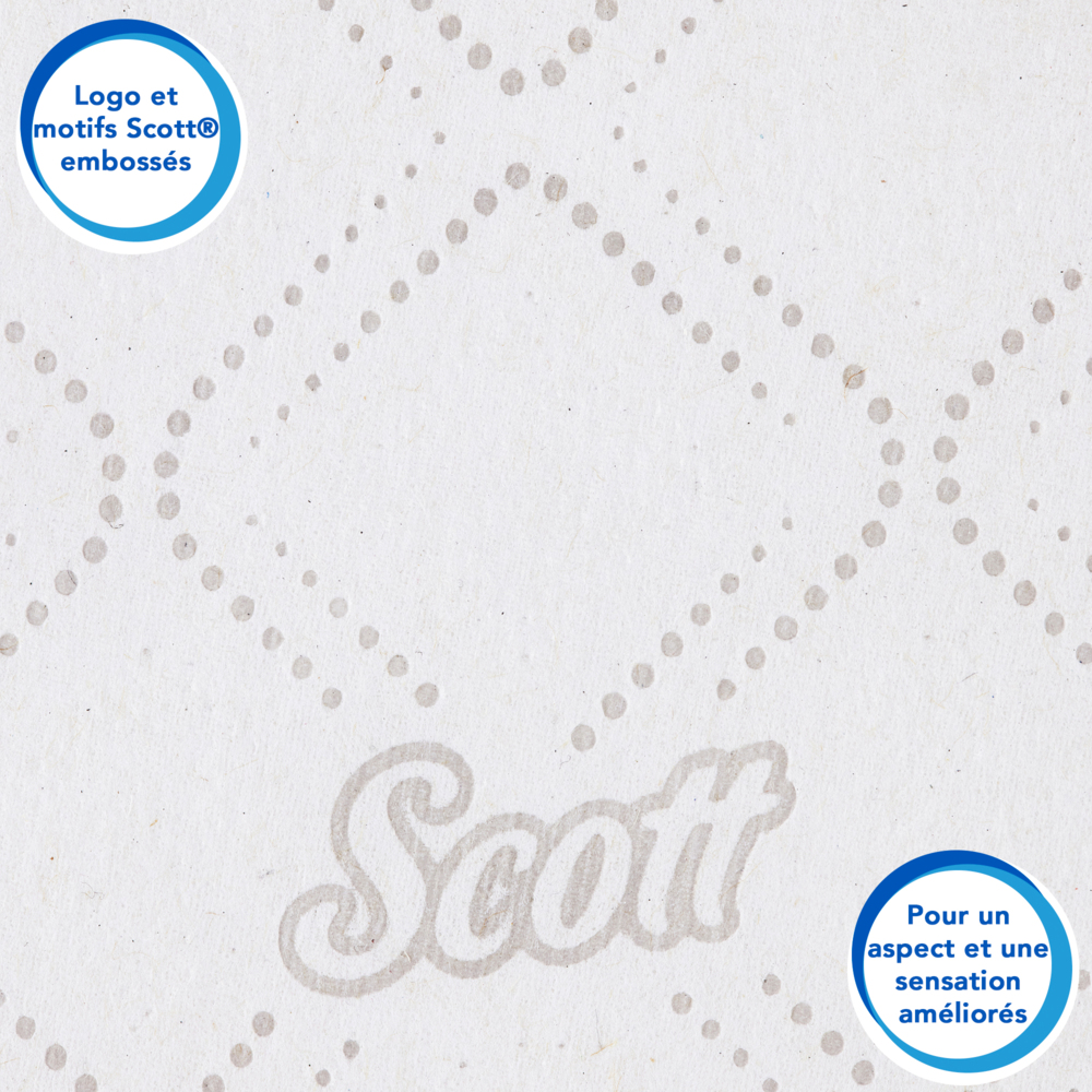 Scott® Essential™ Jumbo toilet rol 8511 – grote rol wc papier- 6 rollen x 380 m 2-laags toiletpapier (2280 m in totaal) - 8511