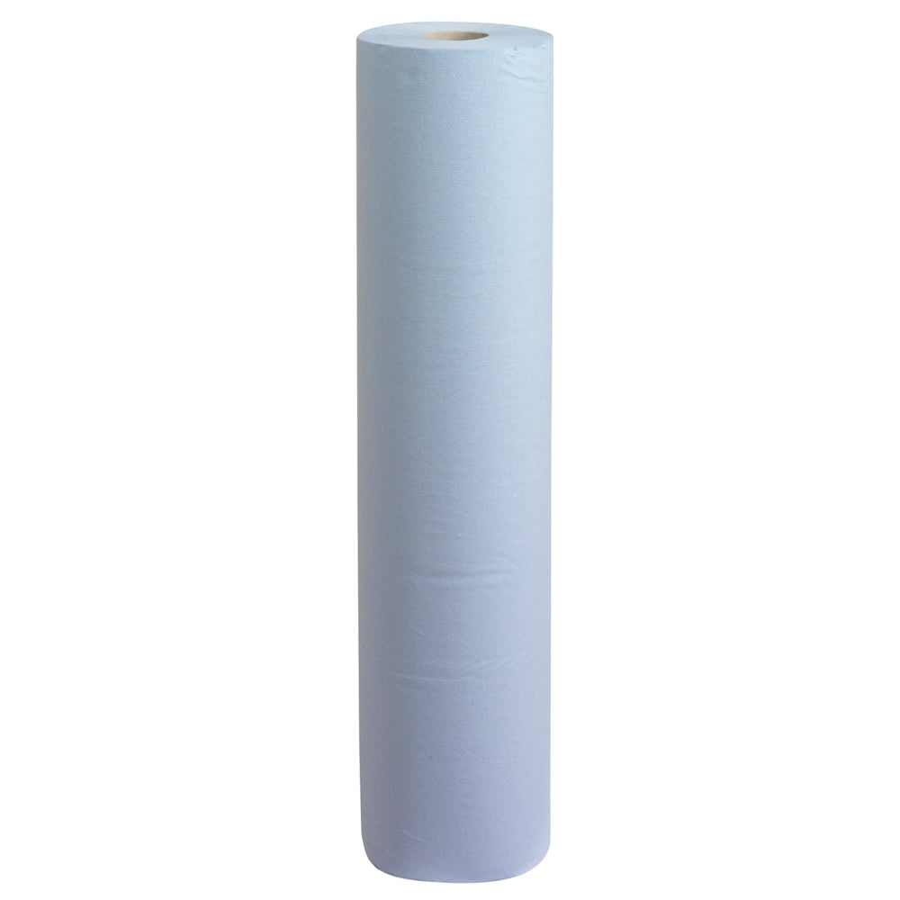 Drap d'examen Scott® (51W) 7396 - 12 rouleaux de 200 formats bleus, 1 épaisseur - 7396