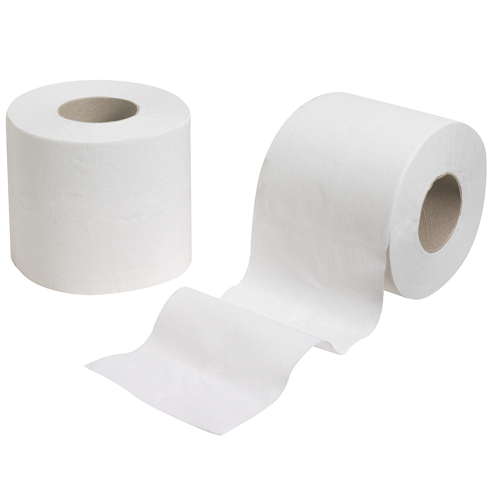 Hostess™ 320 Toilettissuerollen 8653 - Wit, 2-laags, 36x320 (11520 vellen) - 8653