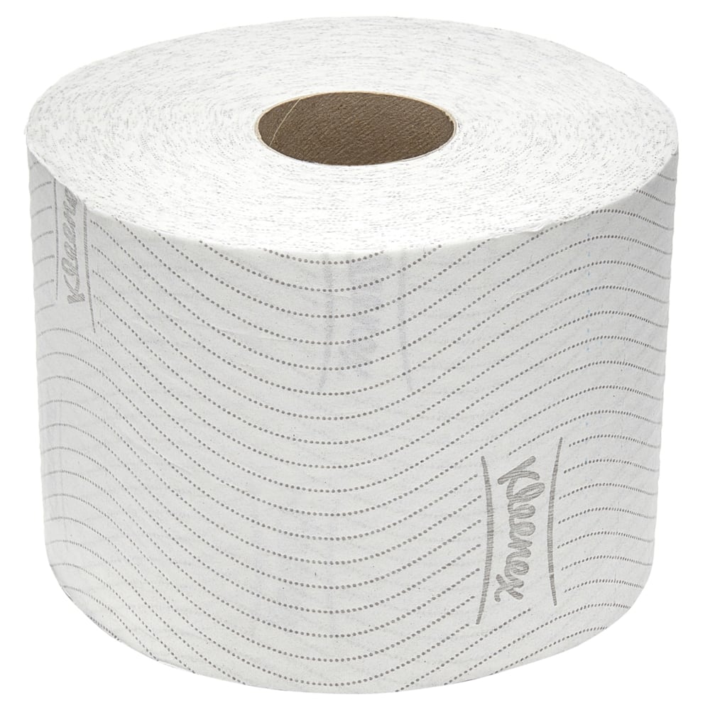 Kleenex® Standardrollen-Toilettenpapier 8441 – 2-lagiges Toilettenpapier – 6 Packungen mit 6 Toilettenpapierrollen x 600 Blatt weißes Toilettenpapier (insg. 36 Rollen/21.600 Blatt) - 8441