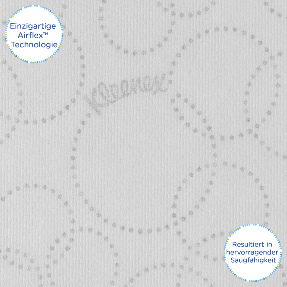 Essuie-mains pliés blancs Kleenex® Ultra™ 4633 – Essuie-mains en papier jetables 2 épaisseurs – 18 paquets x 150 essuie-mains en papier petit format (2 700 au total) - 4633
