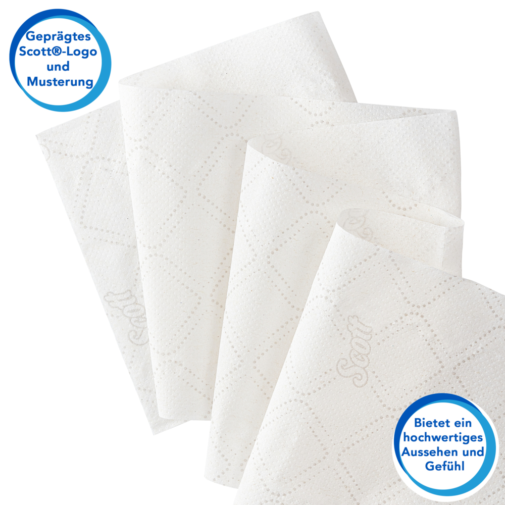 Scott® Control™ centerfeed toilettissue 8569 - 2-laags toiletpapier - 6 rollen x 1280 vellen toiletpapier (7680 vellen) - 8569