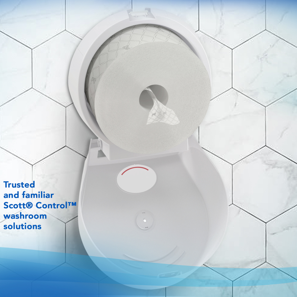Scott® Control™ centerfeed toilettissue 8569 - 2-laags toiletpapier - 6 rollen x 1280 vellen toiletpapier (7680 vellen) - 8569