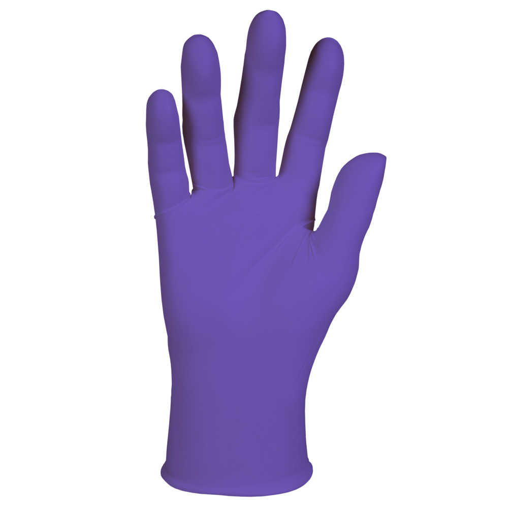 Kimtech® Purple Nitrile™ Exam Gloves (55082), Medium Ambidextrous, 10 Boxes / Case, 100 Gloves / Box (1,000 Gloves) - 991055082