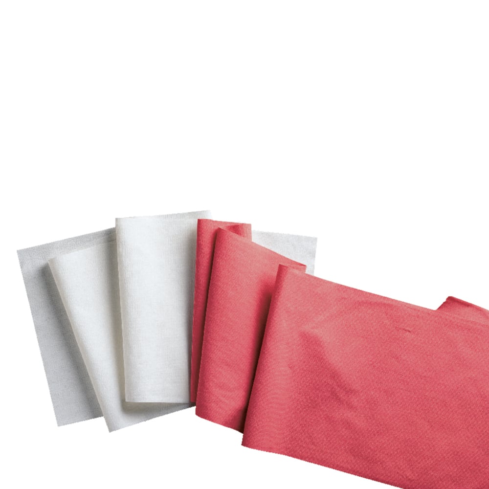 WypAll® X80 Reusable Wipes (41029), Red Quarter-fold, 4 Packs / Case, 50 Sheets / Pack (200 Sheets) - 991041029