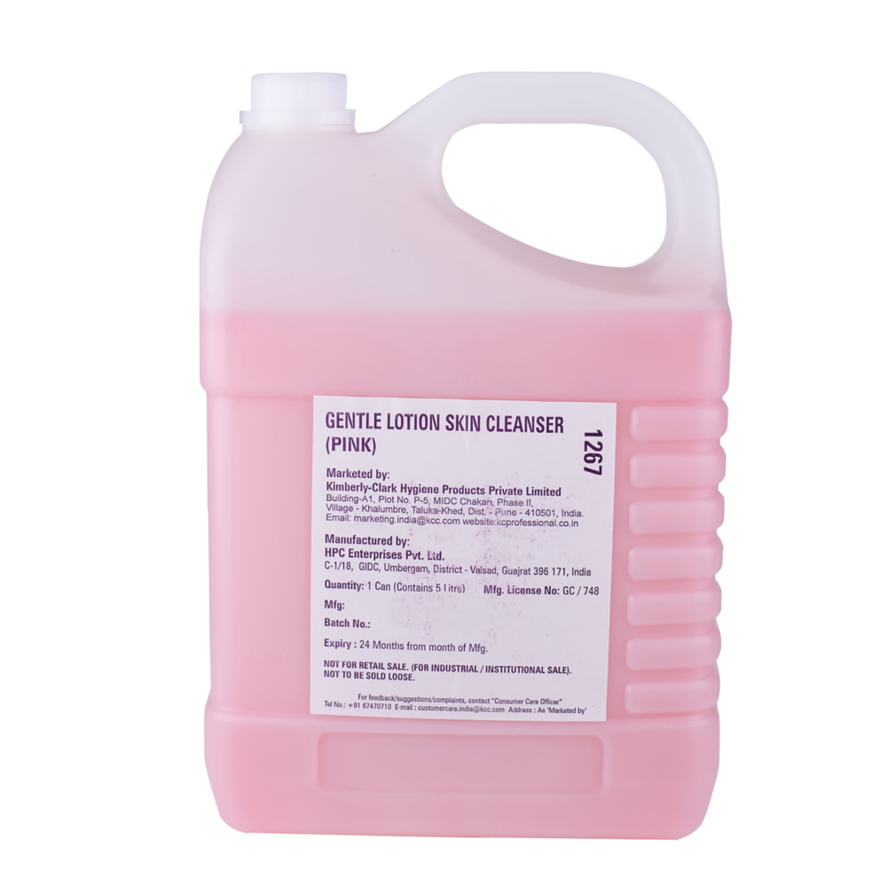 Kimberly-Clark Professional® Bulk Liquid Soap (1267) Luxurious, Moisturising, 1 Pack / Case, 5 Litres / Pack (5,000ml) - 99101267
