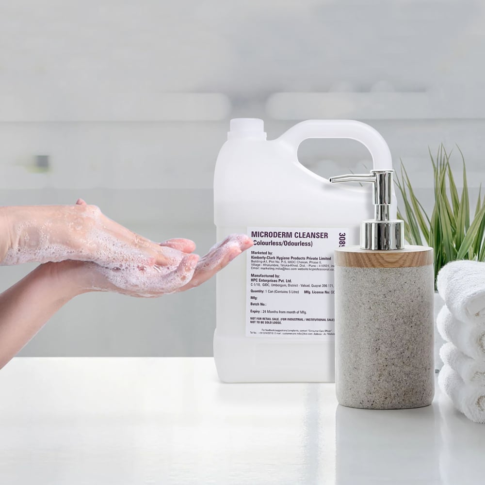 Microderm Anti Bacterial Soap (30891), Colourless, Odourless, 1 Cartridge / Case, 5 Litres / Cartridge (5,000ml) - S050532733