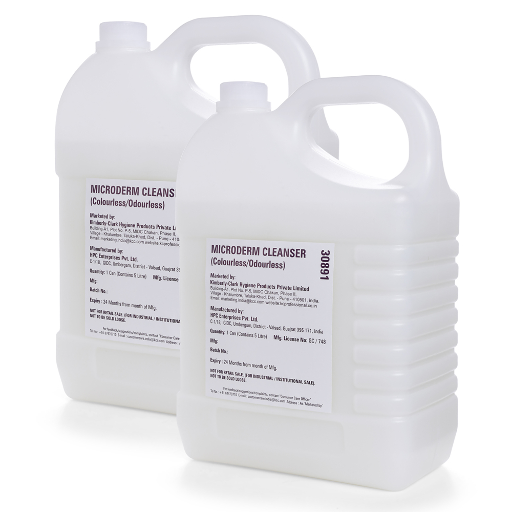 Microderm Anti Bacterial Soap (30891), Colourless, Odourless, 1 Cartridge / Case, 5 Litres / Cartridge (5,000ml) - S050532733