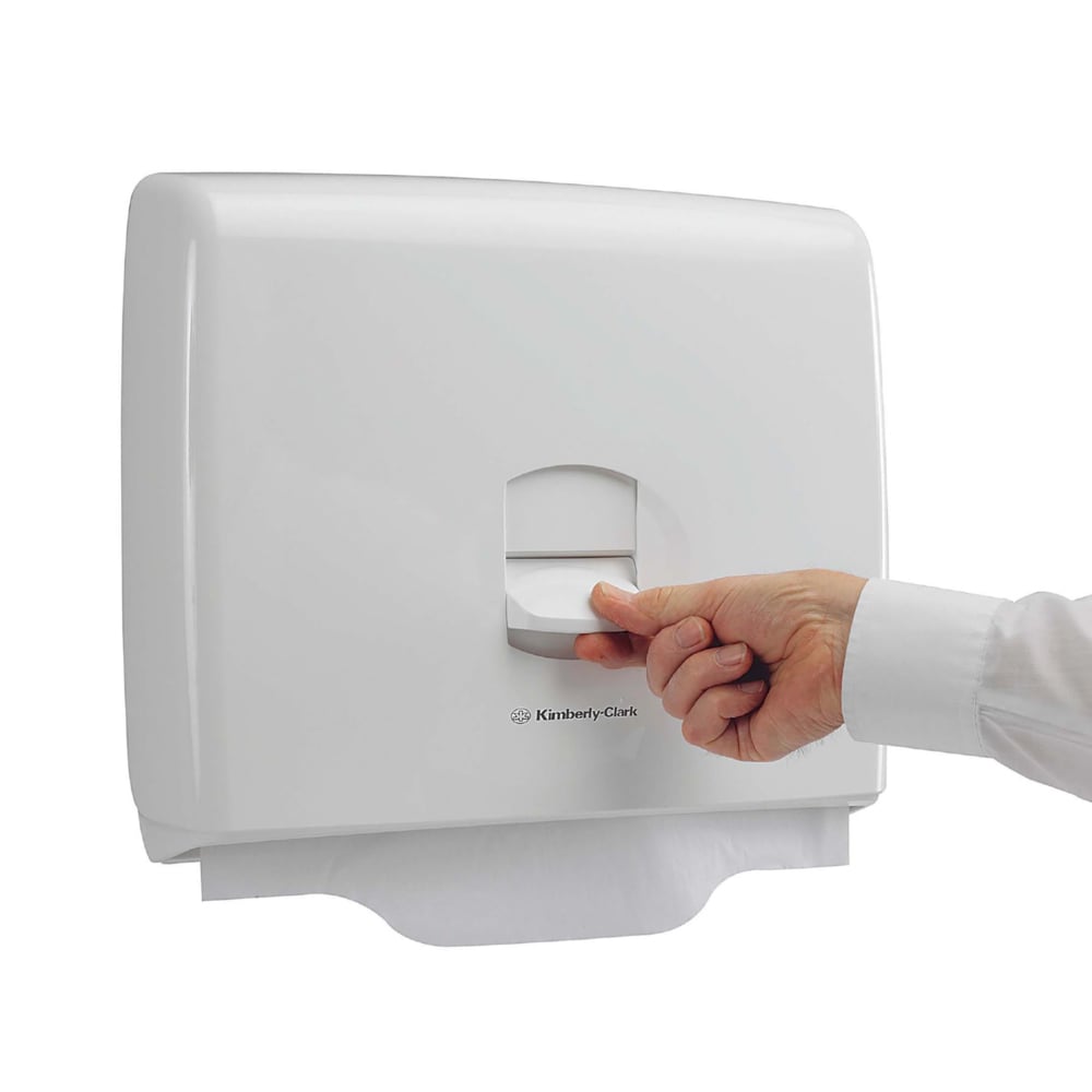 Kimberly-Clark Professional® Aquarius® Personal Seat Cover Dispenser (69570), White, 1 Dispenser / Case - S051299195