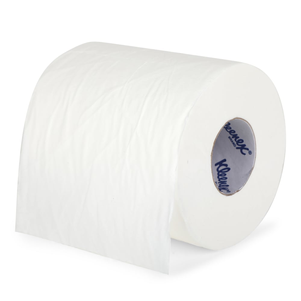 Kleenex® Toilet Tissue (1368), 2-Ply Toilet Paper, 80 Toilet Rolls / Case, 375 Sheets / Roll (30,000 Sheets) - S050059017