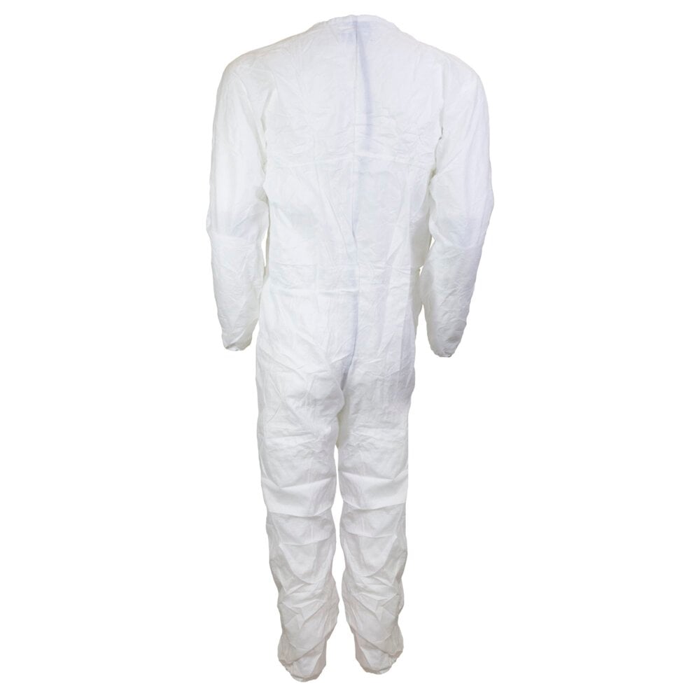Kimtech® A5 Sterile Cleanroom Coveralls (88801), White, Medium, 25 Packs / Case, 1 Coverall / Pack (25 Coveralls) - 991088801