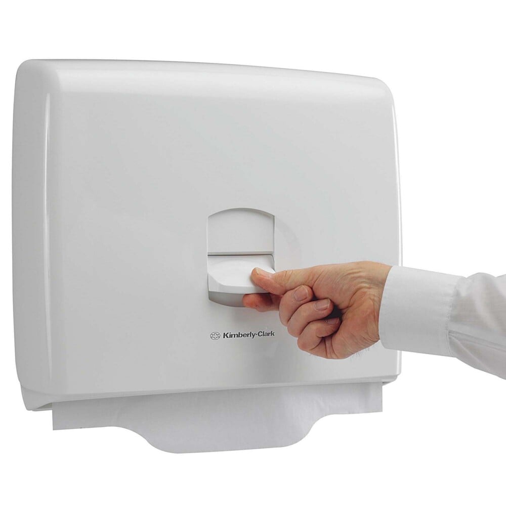 Kimberly-Clark Professional® Aquarius® Personal Seat Cover Dispenser (69570), White, 1 Dispenser / Case - S051299195