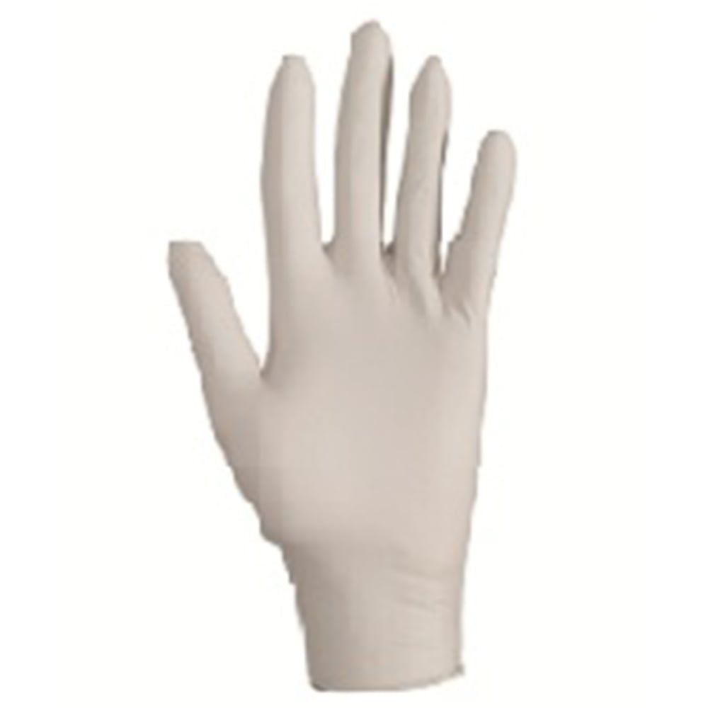KleenGuard® G10 Flex Nitrile Ambidextrous Gloves (38526), White, Large, 10 Boxes / Case, 100 Gloves / Box (1,000 Gloves) - S050746886