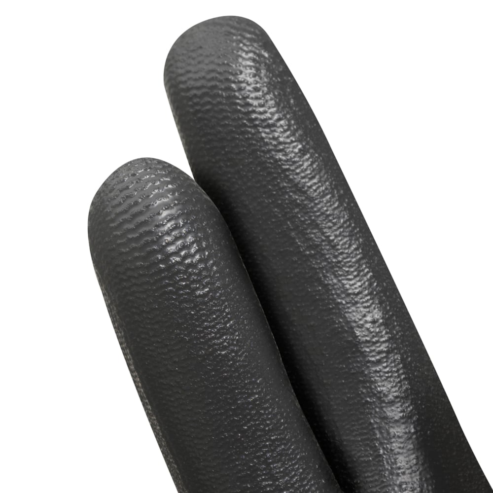 Sarung Tangan Berlapis Poliuretana KleenGuard® G40 (13840) - Hitam Ukuran 10, 5 Pak / Kemasan, 12 Pasang / Pak (120 sarung tangan) - 991013840