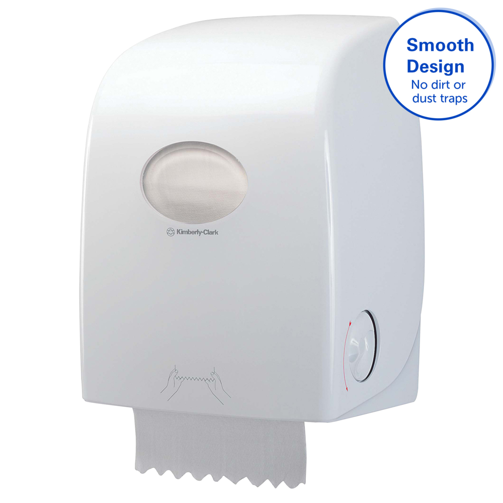 KIMBERLY-CLARK PROFESSIONAL® AQUARIUS® Hard Roll Towel Dispenser (69590), Paper Towel Dispenser, 1 Dispenser / Case - S050604362