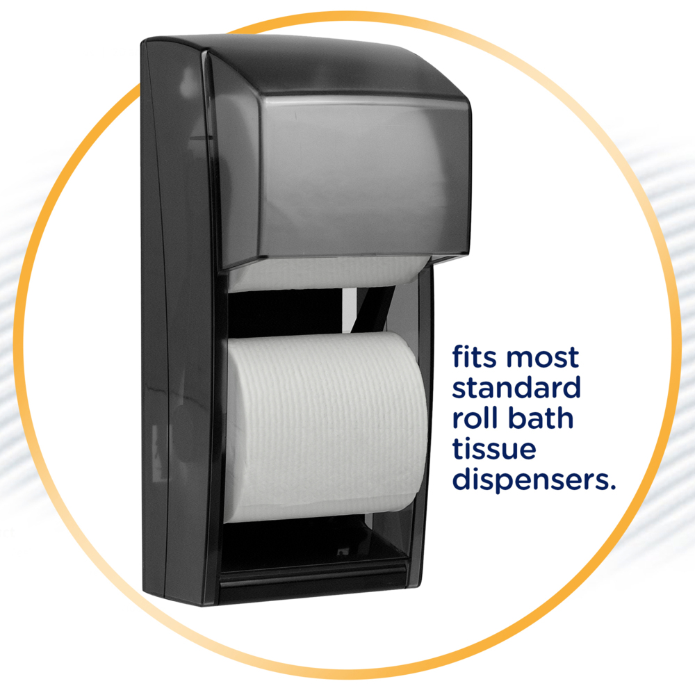 Cottonelle® Professional Standard Roll Bathroom Tissue (17713), White, 60 Rolls / Case, 451 Sheets / Roll (27060 Sheets) - 991017713