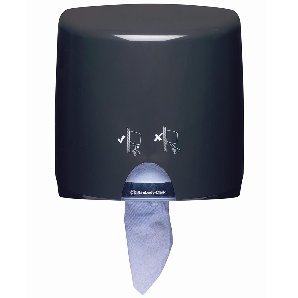 KIMBERLY-CLARK PROFESSIONAL® AQUARIUS® Roll Control Centrefeed Dispenser (71810), Grey Wiper Roll Dispenser, 1 Dispenser / Case - S057761433