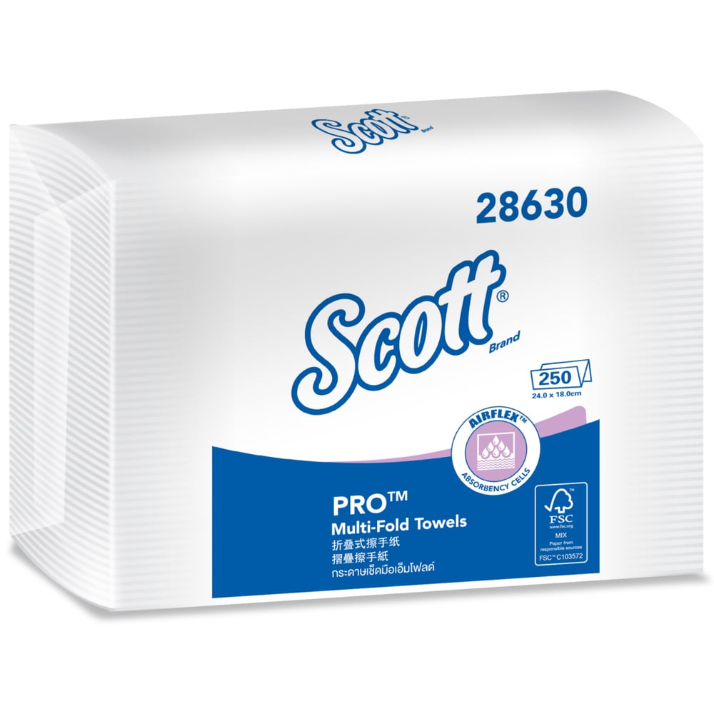 28630 SCOTT® 可麗舒® 特殊鎖水強韌擦手紙  - S052387766