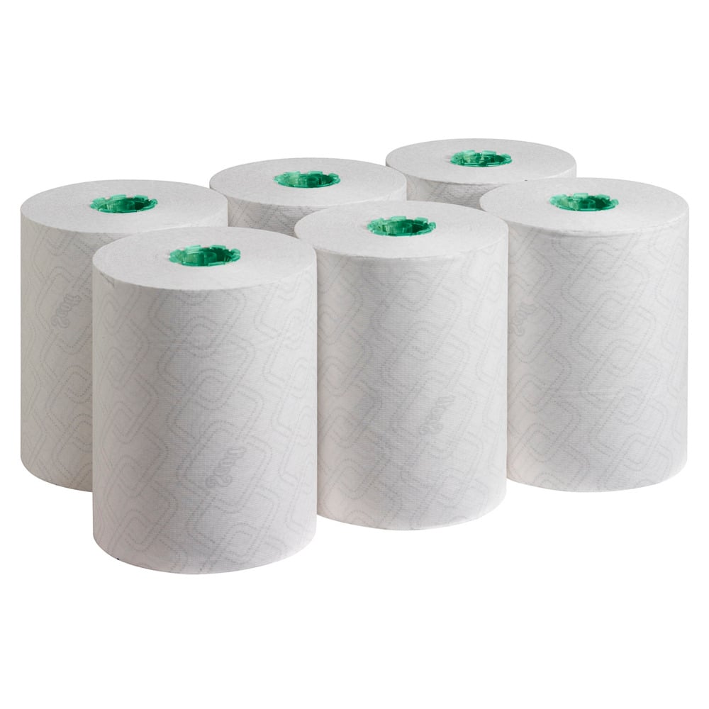 Scott® Printed Hard Roll Paper Towels (86222), 6 Rolls / Case, 305m / Roll (1,830m) - S059796290
