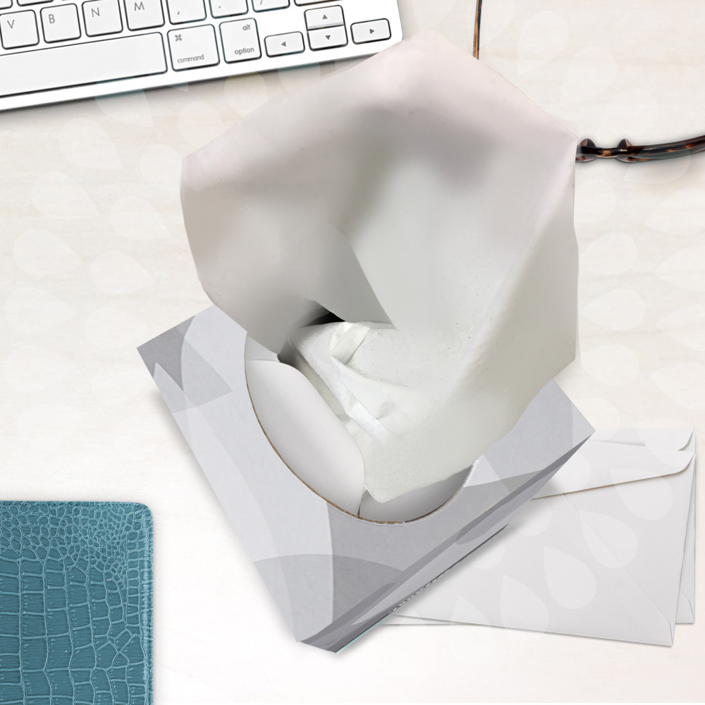 KLEENEX Boîte rectangulaire de 72 mouchoirs 3 plis - Dimensions L23 x H4,6  x P11,4 cm coloris Blanc