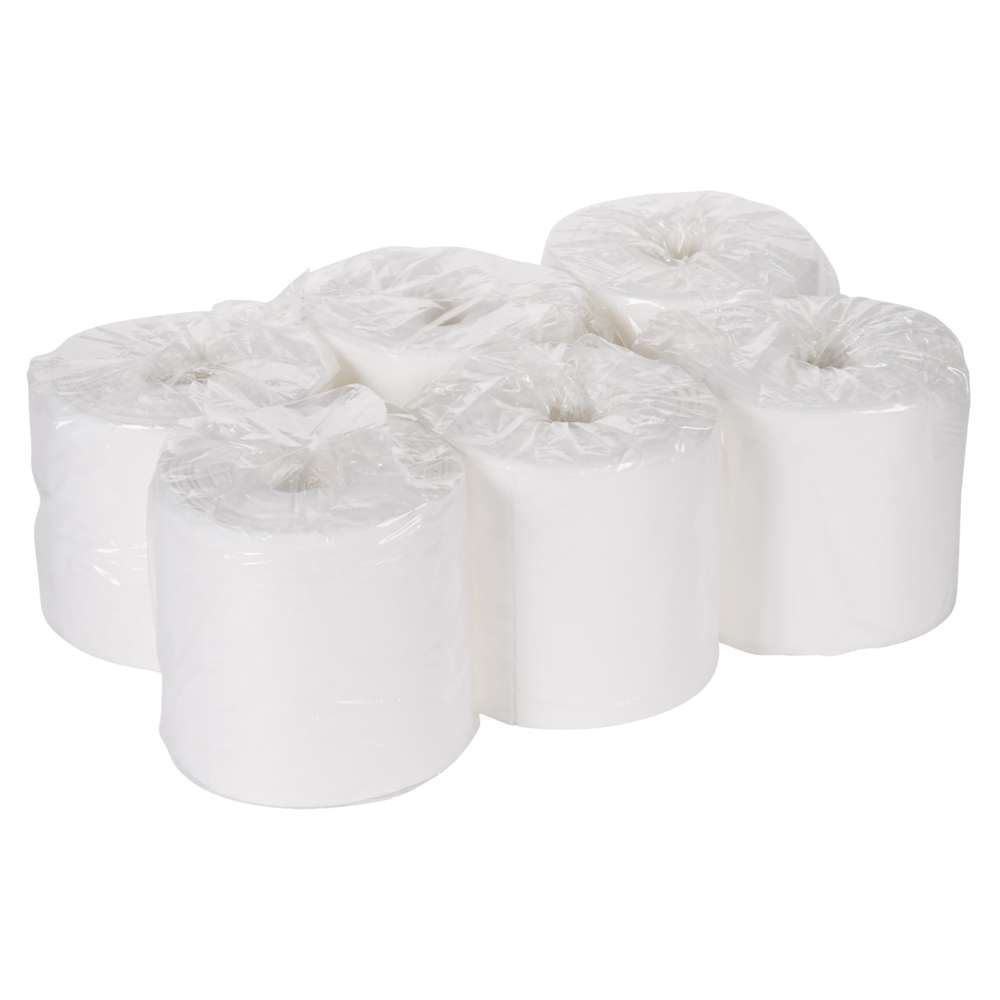 Essuyeurs WypAll® Wettask™ 7764 - Essuyeurs industriels - 6 rouleaux x 60 lingettes de nettoyage blanches (360 pièces au total) - 7764