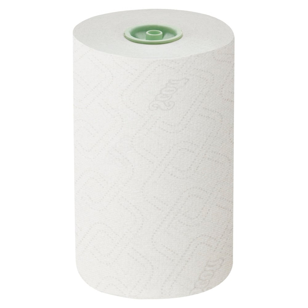 Rouleaux d'essuie-mains Scott® Essential™ Slimroll™ 6639 - rouleaux d'essuie-mains en papier E-Roll - 6 x rouleaux d'essuie-mains en papier blanc de 180 m (1 080 m au total) - 6639