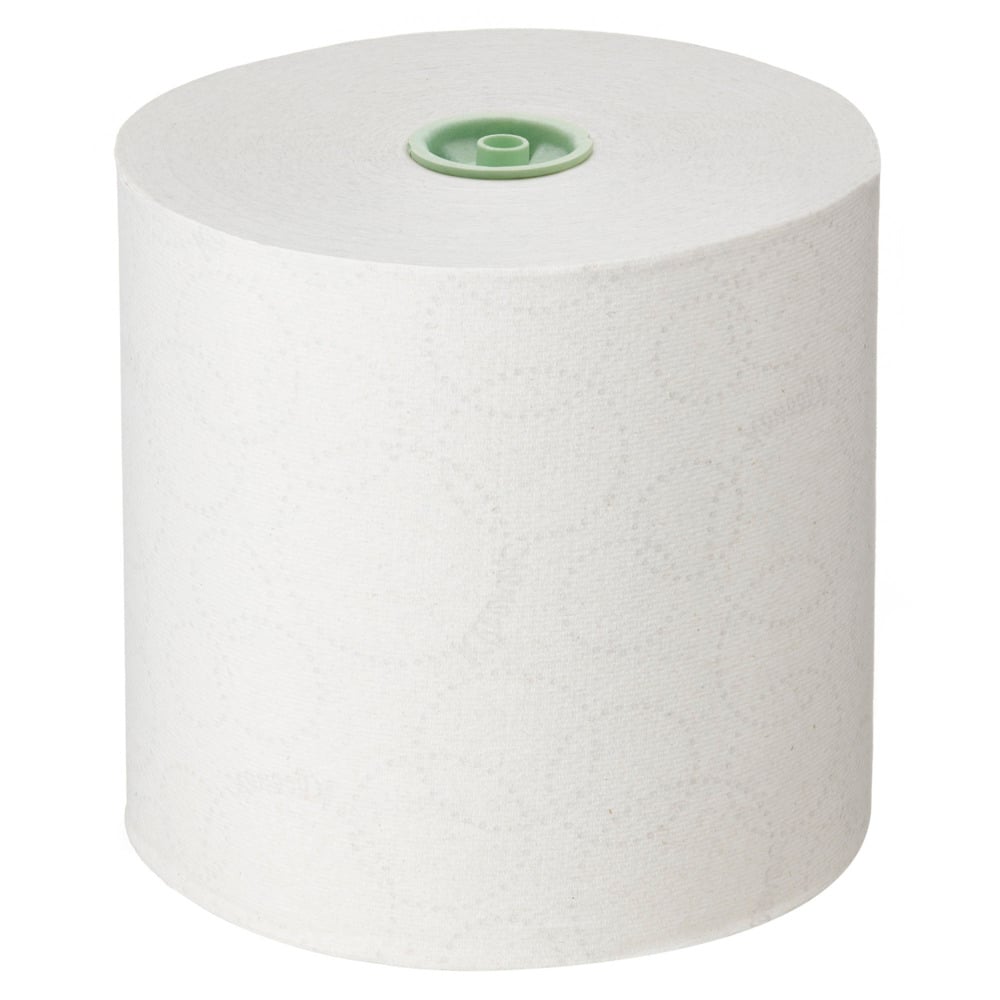 Rouleaux d'essuie-mains Kleenex® 6646 - rouleaux d'essuie-mains en papier E-Roll grand format - 6 x rouleaux de 250 m d'essuie-mains en papier blanc (1 500 m au total) - 6646