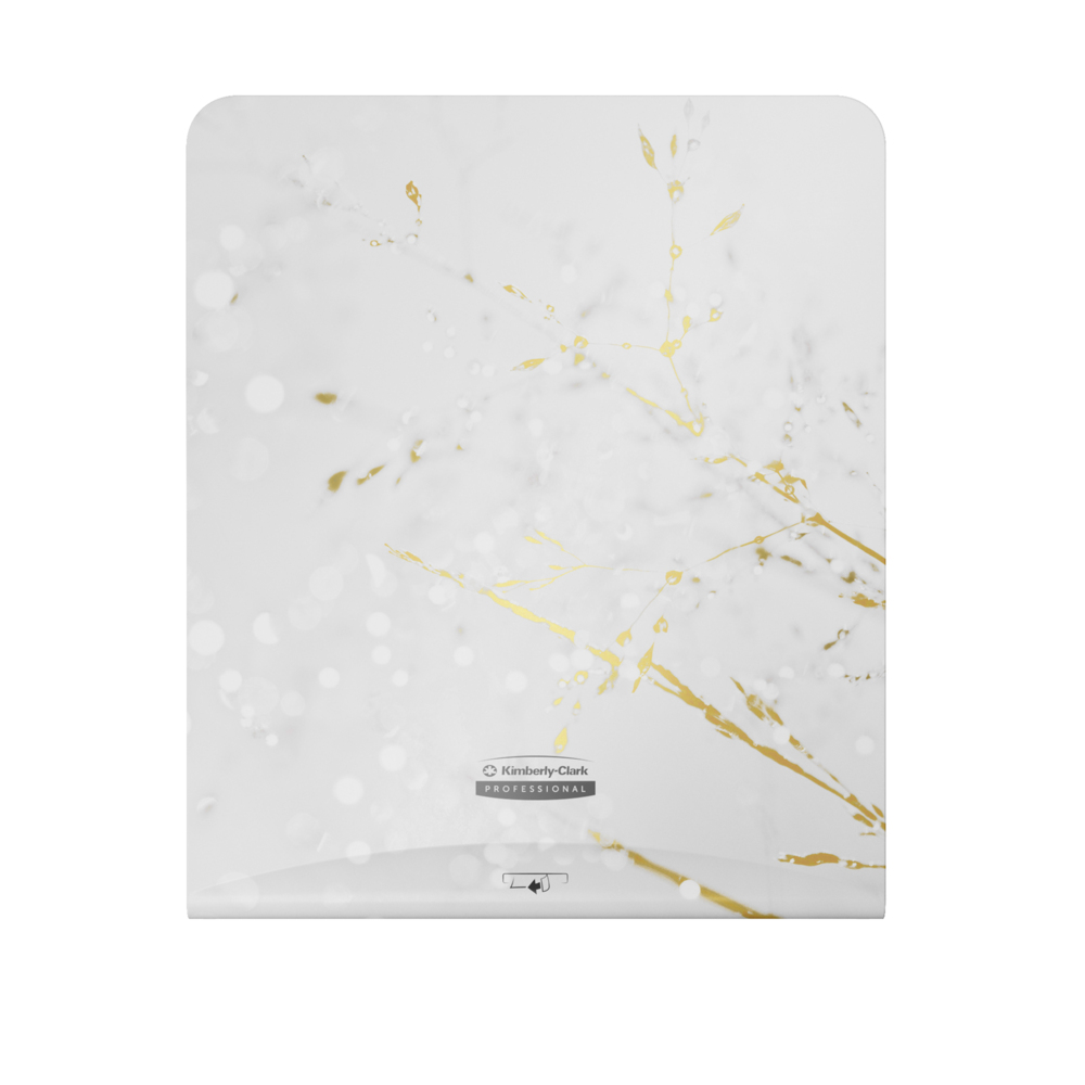 Kimberly-Clark Professional™ ICON™ Faceplate (58820), Cherry Blossom Design, for Automatic Rolled Hand Towel Dispenser; 1 Faceplate per Case - 58820