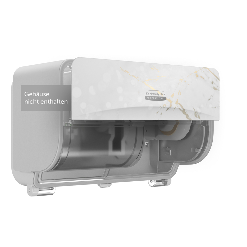 Façade Kimberly-Clark Professional™ ICON™ (58822), Fleurs de Cerisier, pour distributeur de papier toilette standard horizontal à 2 rouleaux ; 1 façade par colis - 58822